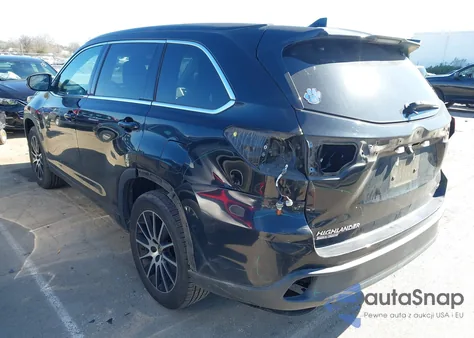 2017 Toyota Highlander Se из США, поврежденный, VIN 5TDKZRFH4HS508996